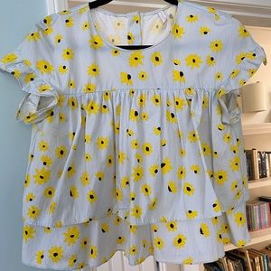 Zara Sunflower Top
